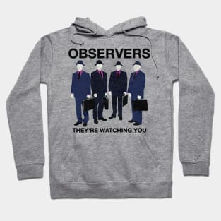 Observers Parody Fringe Turquoise Hoodie